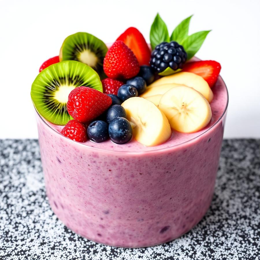 Açaí com Frutas